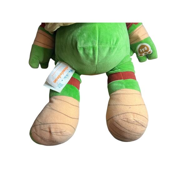 Build a Bear TMNT Teenage Mutant Ninja Turtles LEONARDO 18" Plush Toy Green BAB - Picture 12 of 12